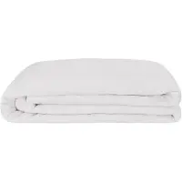 vidaXL Gewogen Dekentje Wit 138 x 200 cm 10 kg 100% Katoen 205T