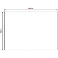 vidaXL Gewogen Dekentje Antraciet 155 x 220 cm 7 kg 100% Katoen 205T
