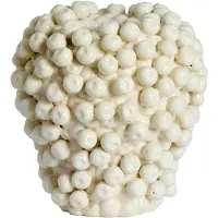 Light & Living Light&living Vaas deco Ø25,5x27 cm BERRIES keramiek crème