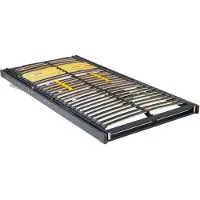 Beter Bed Bossflex 400 Lattenbodem 120 x 190 cm - Elektrisch Verstelbaar - Bedbodem - Bedraad - Max. 120kg - Antraciet/Geel