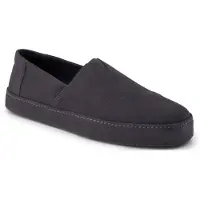 Toms Alpargata Premium Leer Heren Forged Iron Espadrilles