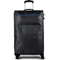 Benzi 5825 4 wielen Trolley L 78 cm met uitbreidingsplooi zwart