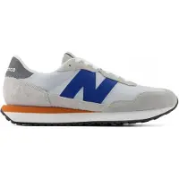 New Balance New Balancevoor mannen. M237V1_LI Trainers 237 grijs, blauw (41.5), Plat, Veters, Casual