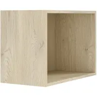 Furniture24 Schrankopzetstuk Braga Brn6Dc, meubelopzetstuk 58,5 x 40 x 30 cm - Cremona eikenhout