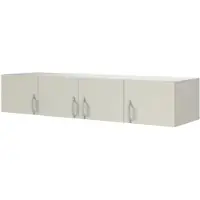Furniture24 Schrankopzetstuk Braga Brn1K-Um, meubelopzetstuk 200 x 40 x 60 cm, met 4 deuren - Kashmir