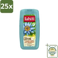 Tahiti 25 x - Douchegel - Lotus & Kokosolie - Hydraterend - 250 ml - Grootverpakking - Douchegel - Kokosolie - Lotus - Hydraterende Douchegel - Huid Verzorging