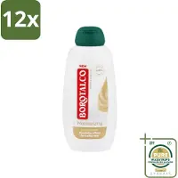 Borotalco - Douchegel - Moisturizing - Vanilla & Oat - 250 ml - Voordeelverpakking - 12 stuks - Vanille - Haver