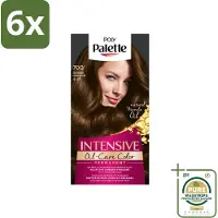 Palette Poly - Haarverf - Truffel Bruin 700 - 115ml - Voordeelverpakking - 6 stuks - Bruine haarkleur - Trufelbruin