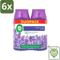 Air Wick Freshmatic - Luchtverfrisser Navulling - Pure Fresh Lavendel - Bundel - 2x250ml - Voordeelverpakking - 6 stuks - Luchtverfrisser - Lavendelgeur
