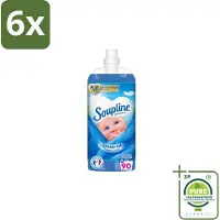 Soupline – Wasverzachter – Mediterrane Tuin – 950 ml - Voordeelverpakking - 6 stuks - Wasverzachter - Mediterrane tuin