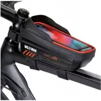 Wild Man E12 Fietsframetas 1L Waterdicht met Telefoonhouder