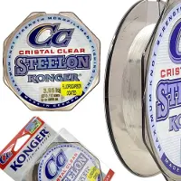 Konger Steelon Cristal Clear Fluorocarbon Coating Vislijn 0.16mm 100m