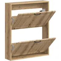 vidaXL Wandgemonteerde Schoenenkast UTRECHT 71 x 17 x 86 cm