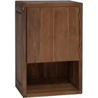 vidaXL Badkamer Zijkast Naturel 45 x 30 x 70 cm Massief Teakhout