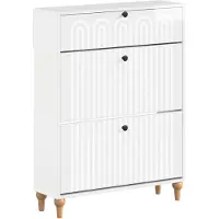 vidaXL Schoenenkast ALKMAAR 78 x 24 x 103 cm Bewerkt hout