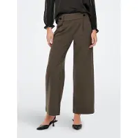JDY Broek 'Geggo' donkerbruin