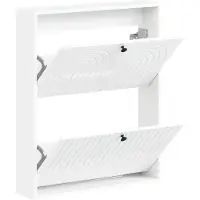 vidaXL Wandgemonteerde Schoenenkast ALKMAAR 71 x 17 x 86 cm