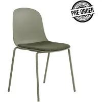 Kick Collection - Eetkamerstoel Bow - Comfortabel design - Groen