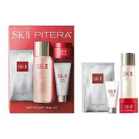 SK-II SKII Nieuwe ervaring vier-stuks set (Essence 75 ml+Creme Verzorging 15 ml+Reiniging 20 g+Mask 1 stuk)