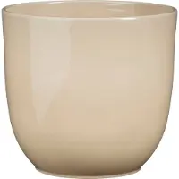 Mica Decorations Bloempot Tusca Beige D 25 H 23 Cm