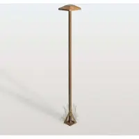 MORETTI LED tuinpadverlichting - tuinlamp Aura Edge, brons / oud-messing, Messing, Landelijk, LED buitenlamp