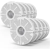 Sonstiges 10 stuks vervangingsfilters voor kattenfonteintjes, compatibel met Catit Flower, diameter 14 cm