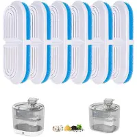 Sonstiges Katzenbrunnen Filter 2,2 liter. Verbeterde filters, 6 stuks. Herbruikbare actieve koolfilters