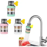 Sonstiges Kranenfilter, 3 stuks, 6-laags filtratie, actieve koolstof, voor keuken en badkamer, diameter 15-32 mm