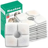 Sonstiges Vervangingsfilters voor drinkfonteinen, 12 stuks, met actieve kool en hars, geschikt voor katten en honden