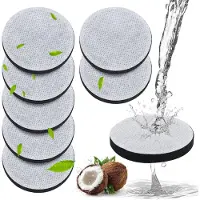 Sonstiges Waterfilter MicroDisc, 8 stuks, geschikt voor Brita Fill & Go Vital | Vermindert chloor, PFAS en smaakstoffen