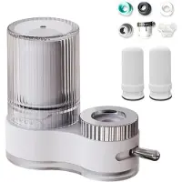Sonstiges Waterfilter voor wastafel, 7-laags composietfilter, wit, 2 stuks