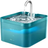 Sonstiges Katzenbrunnen 2,2 liter. Super stille waterfontein met LED-verlichting. Actieve koolfilter. Vrij van BPA. Groen