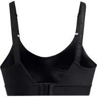 Under Armour Infinity-sportbeha voor dames, medium ondersteuning (Zwart)
