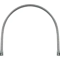 Kwc Gastro, metalen slang, 1/2 inch x 1/2 inch, 1275 mm, 1 stuk.