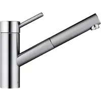NABER KWC Inox 3, spoelbakarmatuur, roestvrij staal, voor hoge druk
