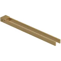 Kludi Vela C - Dubbele handdoekhouder, geborsteld goud 31977N0