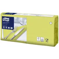 Tork Serviet Tork 33x33 cm 3-lag Lime,10 pk x 150 stk/krt