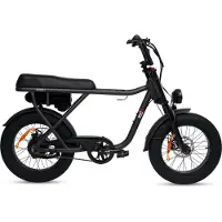 RED6 GHOST - Elektrische Fiets - 250 Watt Motor - Fatbike - Duo Zit - Zwart
