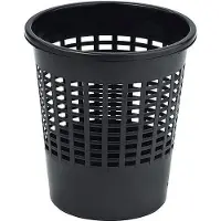 Curver Basic Serie - Papierbak - 10L - Zwart - Kunststof