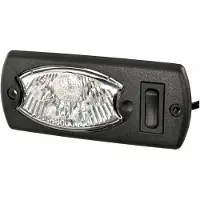 Hella Interieurverlichting, 24V, 1,2W, LED, helder glas, , geschikt voor onder andere TEREX