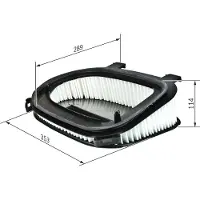 Bosch Luchtfilter F026400366 Bosch voor o.a. BMW