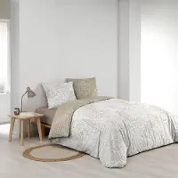 Douceur d'intérieur Cassia beddengoedset, 3-delig (240 x 220 cm), omkeerbaar, 100% katoen
