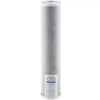 OEM Filtersysteem voor thuisgebruik, bestaande uit een 4,5" x 20" CTO-koolstoffilter, geschikt voor 3-traps filtersystemen, vermindert chloor, onaangename smaken en geuren