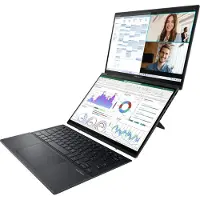 Asus Zenbook Duo UX8406CA-QLNADW - Dual Screen Laptop - 2x 14 inch - Core Ultra 7 - 32GB/1TB