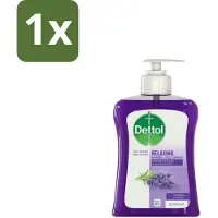 Dettol 1 x Handzeep Verzachtend Lavendel 250 ml - Handwas - Handhygiëne - Antibacteriële Handzeep - Handen Verzorgen - Huid Verzorging