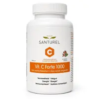 Santurel Dr. Descheemaeker - Vitamine C Supplement - 1000 mg Vitamine C - 100 mg Rozenbottelextract - 4 maanden - 120 Tabletten