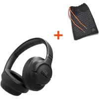 JBL Tune 780NC met GRATIS OPBERGZAKJE - Draadloze Noise Cancelling Koptelefoon - Bluetooth - Over-ear - 70 uur batterij - ANC - Zwart