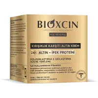 Bioxcin 24K Gold Anti-Aging Gezichtscrème - Met Zijdeproteïne - Dagcrème & Nachtcrème - Anti-Rimpel Hydraterende Huidverzorging - 50 ml - Gezichtsverzorging - Huidverzorging
