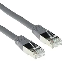 ACT IB4003 LSZH SFTP CAT6A Patchkabel Grijs - 3 meter