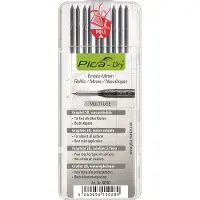 Hawe Marker Dry Stiftenset Verwijderbaar Zwart 10St - 5.005.04